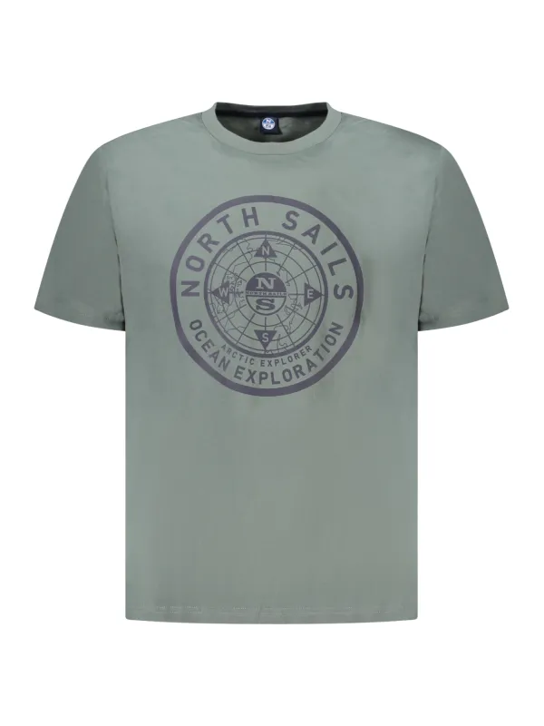 North Sails Herren KURZARM-T-SHIRT Grün | online kaufen