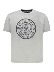 North Sails Herren KURZARM-T-SHIRT Grau | online kaufen