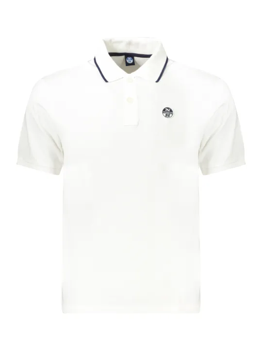 North Sails Herren KURZARM-POLO Weiß | online kaufen