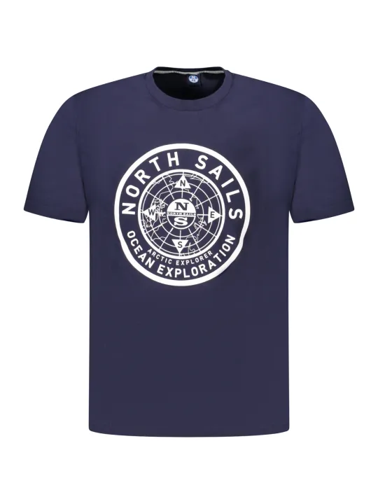 North Sails Herren KURZARM-T-SHIRT Blau | online kaufen