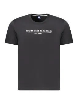 North Sails Herren KURZARM-T-SHIRT Schwarz | online kaufen