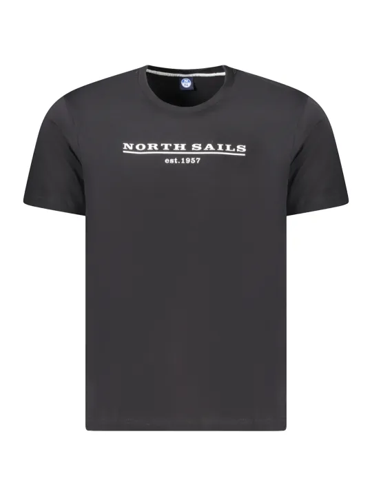 North Sails Herren KURZARM-T-SHIRT Schwarz | online kaufen