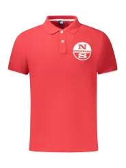 North Sails Herren KURZARM-POLO Rot | online kaufen