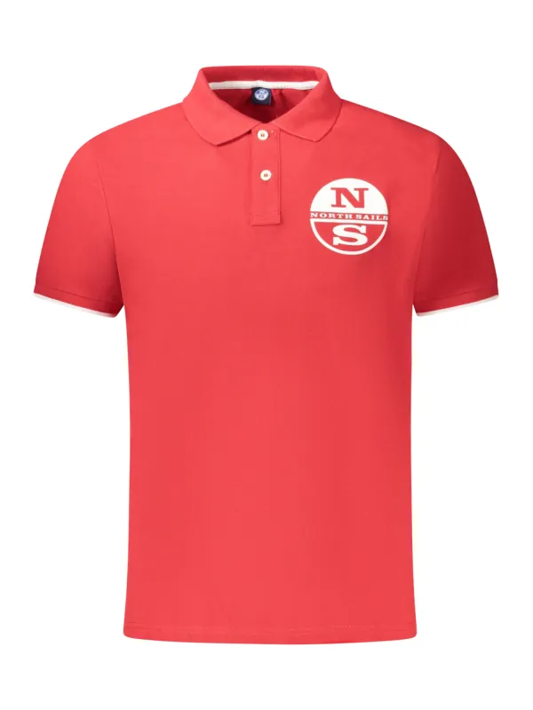 North Sails Herren KURZARM-POLO Rot | online kaufen