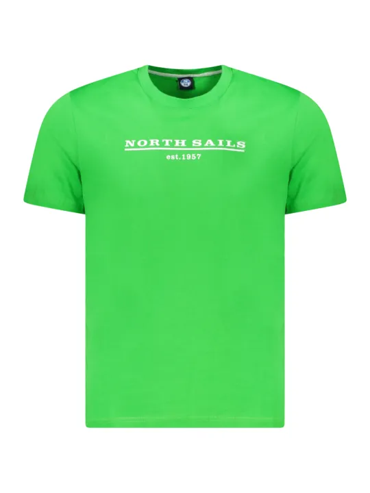 North Sails Herren KURZARM-T-SHIRT Grün | online kaufen