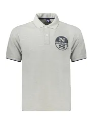 North Sails Herren KURZARM-POLO Grau | online kaufen