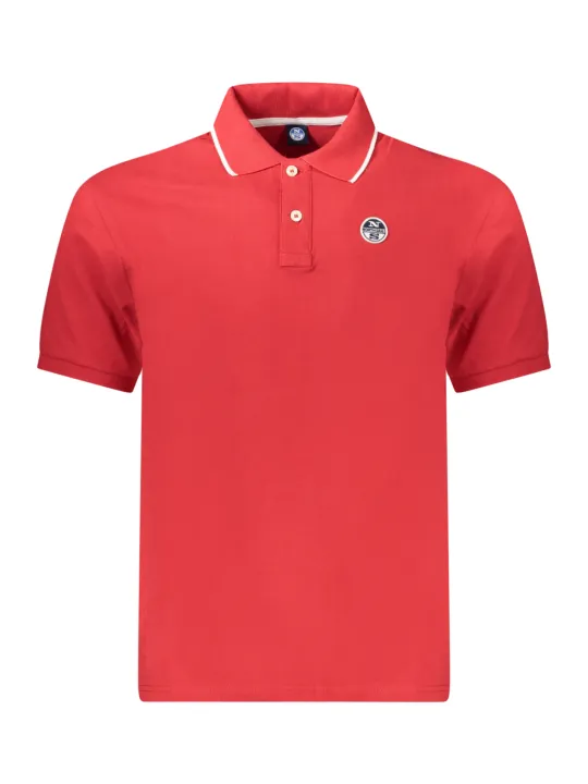 North Sails Herren KURZARM-POLO Rot | online kaufen