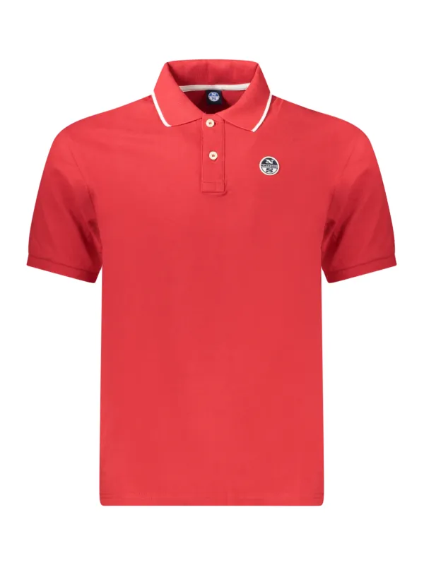 North Sails Herren KURZARM-POLO Rot | online kaufen