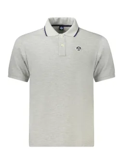 North Sails Herren KURZARM-POLO Grau | online kaufen