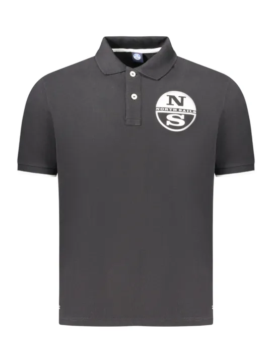 North Sails Herren KURZARM-POLO Schwarz | online kaufen