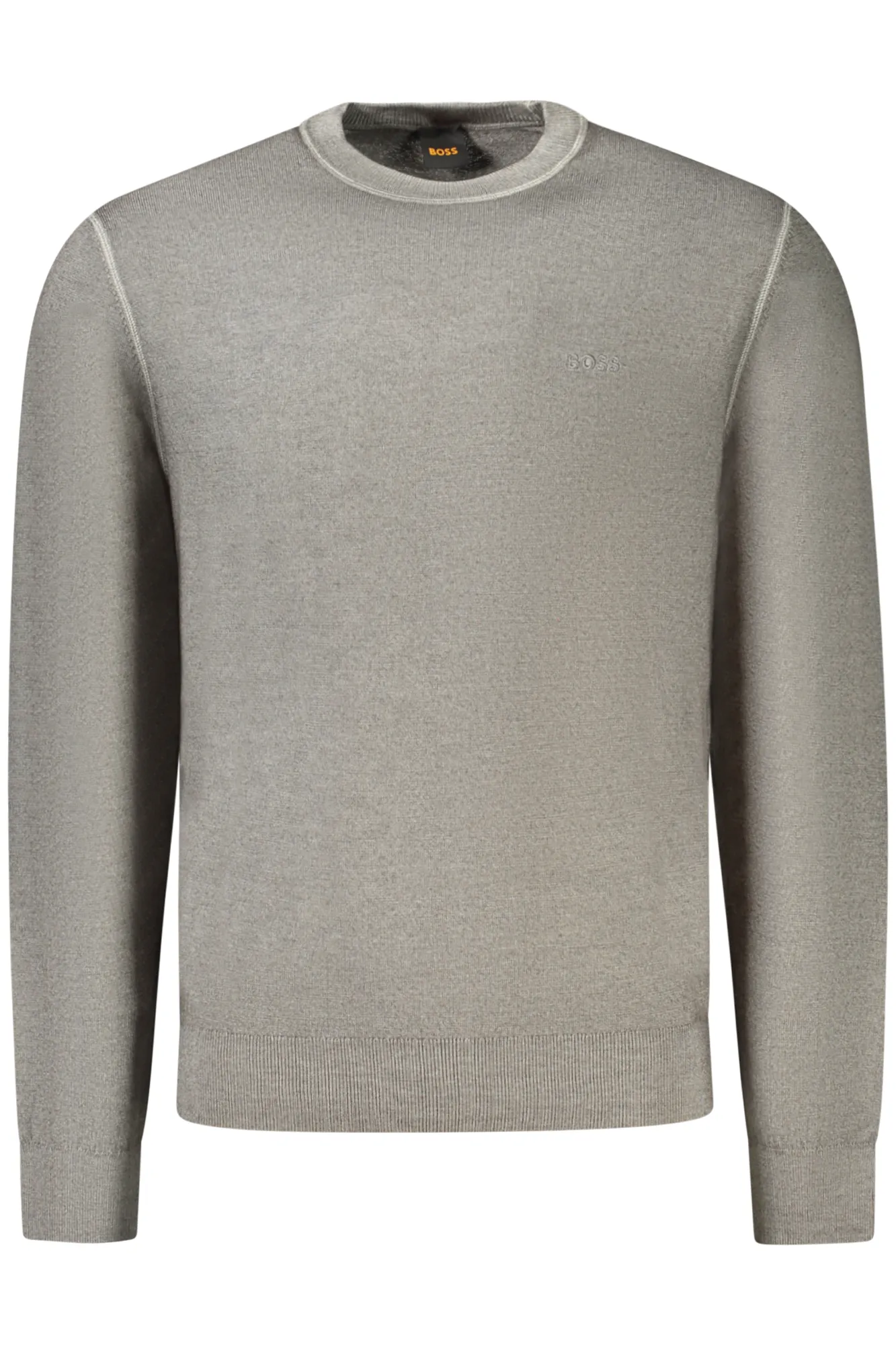 Herren LANGARM-T-SHIRT Grau 50527334ASTEFANO_GR076