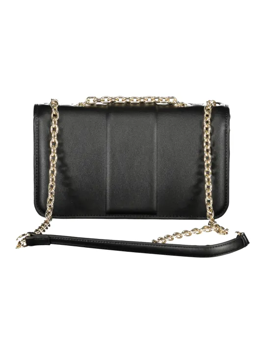 VALENTINO BAGS Damen KETTEN-SCHULTERTASCHE Schwarz