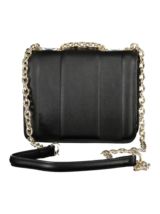 VALENTINO BAGS Damen KETTEN-SCHULTERTASCHE Schwarz