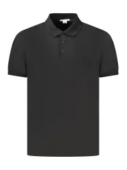 Calvin Klein Herren KURZARM-POLOSHIRT Schwarz