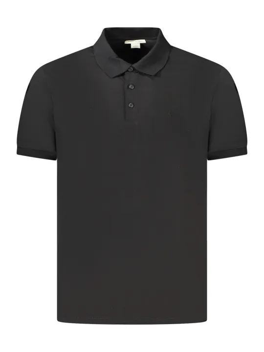 Calvin Klein Herren KURZARM-POLOSHIRT Schwarz