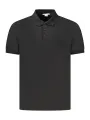 Calvin Klein Herren KURZARM-POLOSHIRT Schwarz