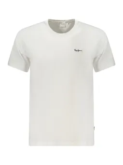 Pepe Jeans Herren T-Shirt Weiß – Mieten bei Flex-Fashion