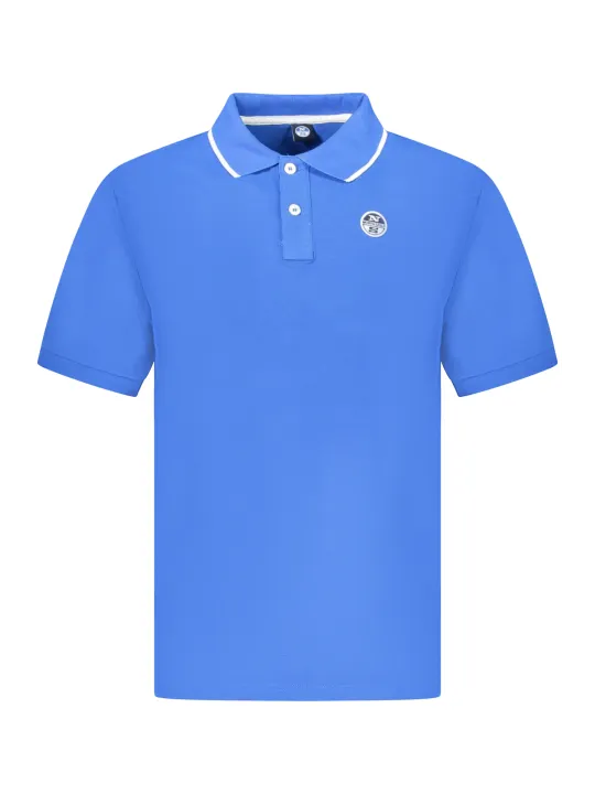 North Sails Herren KURZARM-POLO Blau | online kaufen