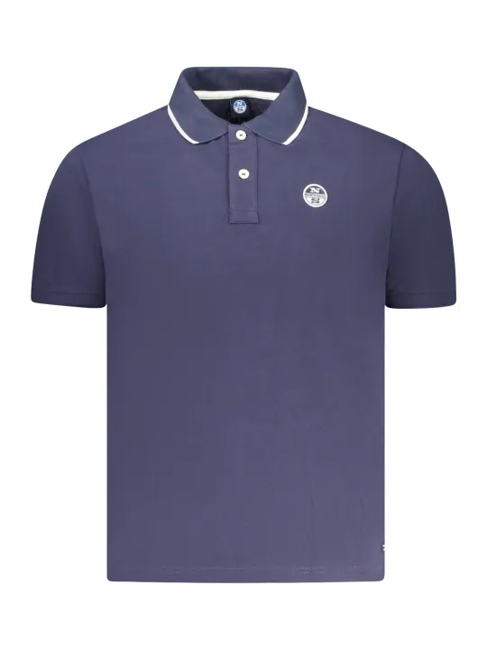 North Sails Herren KURZARM-POLO Blau | online kaufen