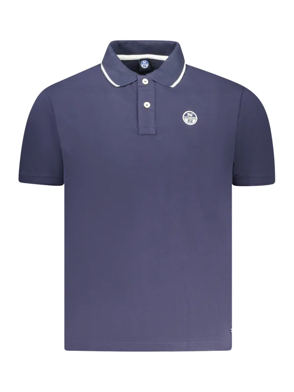 North Sails Herren KURZARM-POLO Blau | online kaufen