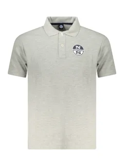 North Sails Herren KURZARM-POLO Grau | online kaufen