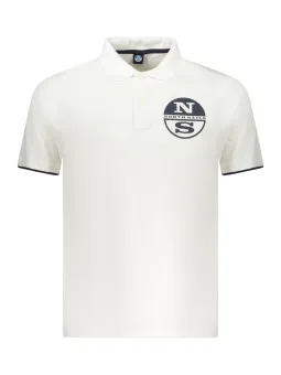 North Sails Herren KURZARM-POLO Weiß | online kaufen
