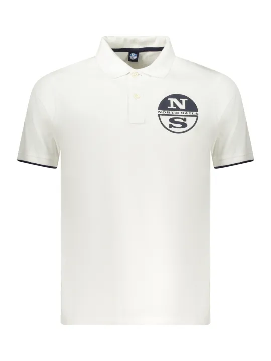North Sails Herren KURZARM-POLO Weiß | online kaufen