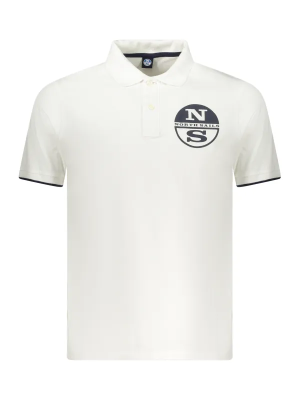 North Sails Herren KURZARM-POLO Weiß | online kaufen