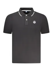 North Sails Herren KURZARM-POLO Schwarz | online kaufen