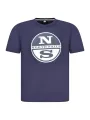 North Sails Herren KURZARM-T-SHIRT Blau | online kaufen