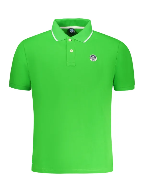 North Sails Herren KURZARM-POLO Grün | online kaufen