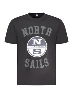 North Sails Herren KURZARM-T-SHIRT Schwarz | online kaufen