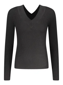 GUESS JEANS Damen Pullover Schwarz mieten | Flex-Fashion