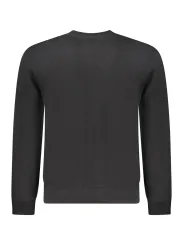 GUESS JEANS Herren LANGARM-SWEATSHIRT Schwarz