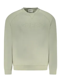 GUESS JEANS Herren LANGARM-SWEATSHIRT Grün | online kaufen