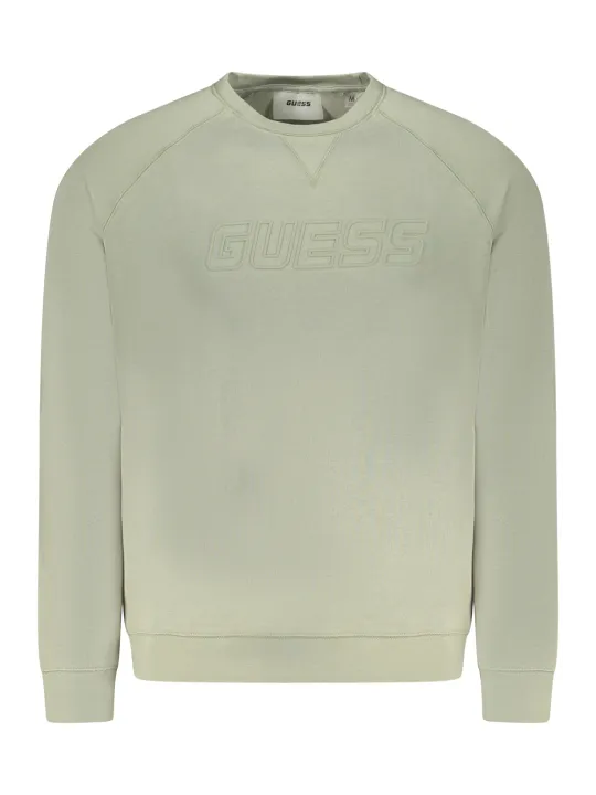 GUESS JEANS Herren LANGARM-SWEATSHIRT Grün | online kaufen