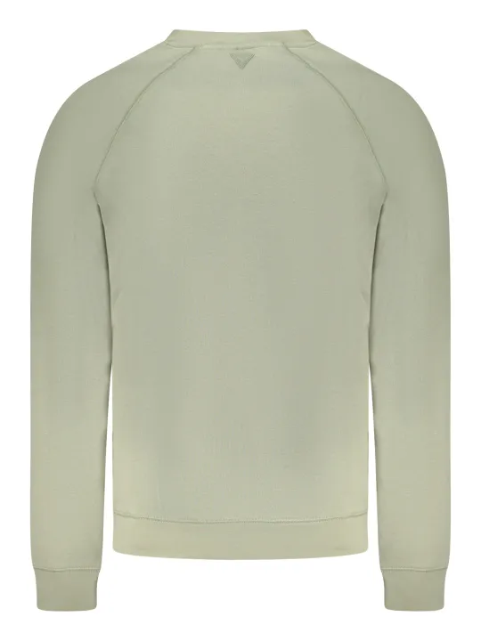 GUESS JEANS Herren LANGARM-SWEATSHIRT Grün | online kaufen
