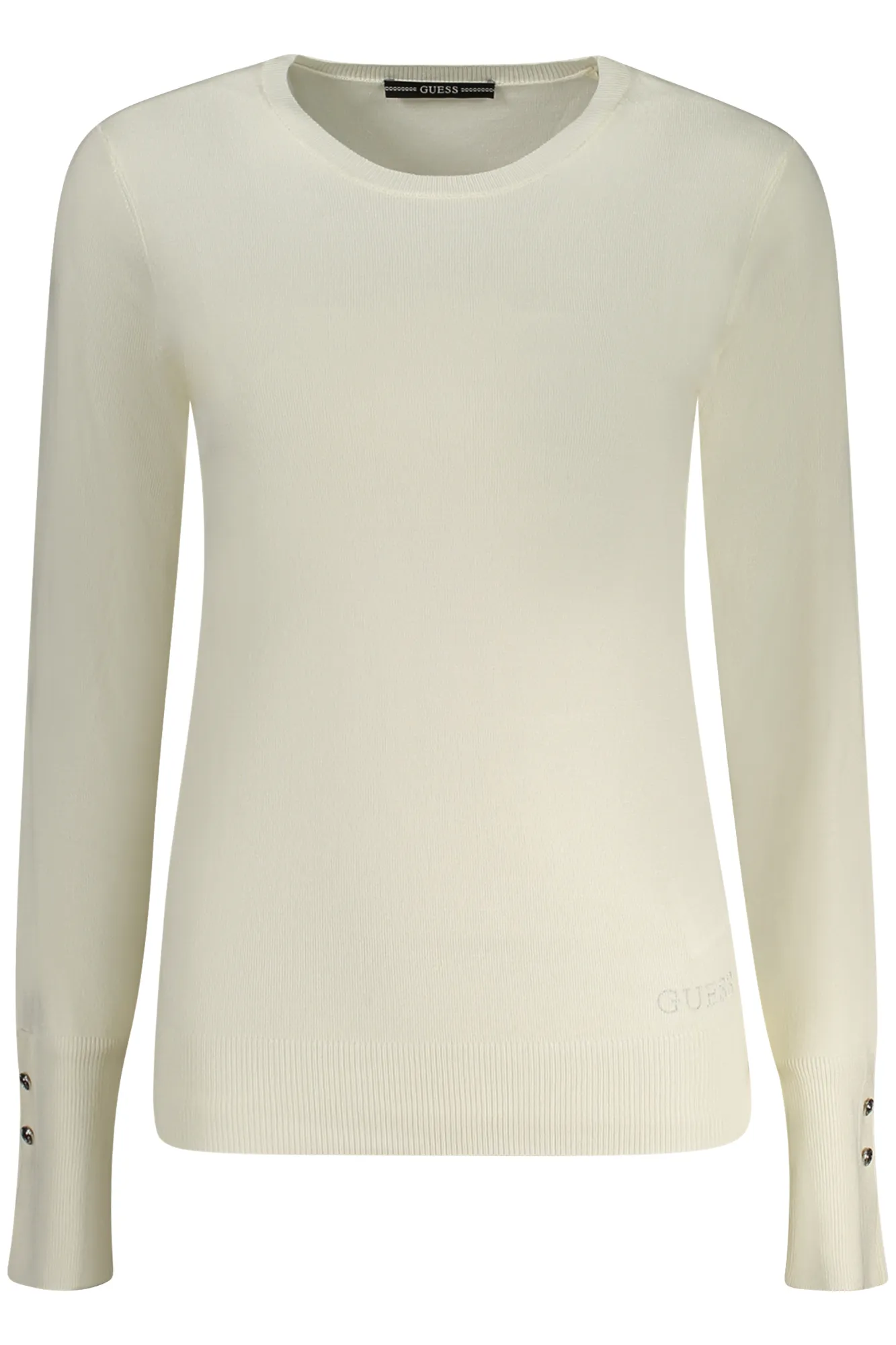 Damen LANGARMPULLOVER Weiß W2YR30Z2V62_BIG012