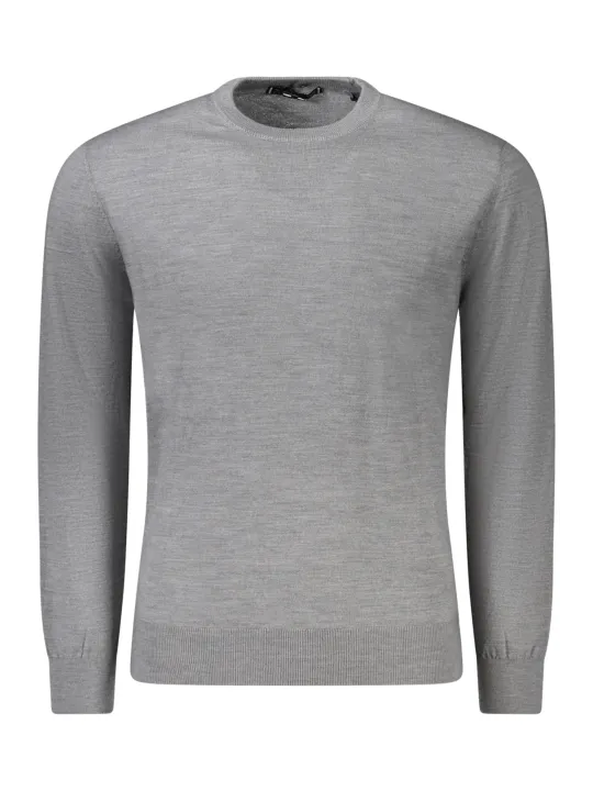 GUESS JEANS Herren LANGARM-T-SHIRT Grau | online kaufen