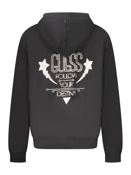 GUESS JEANS Damen SWEATSHIRT Schwarz | online kaufen