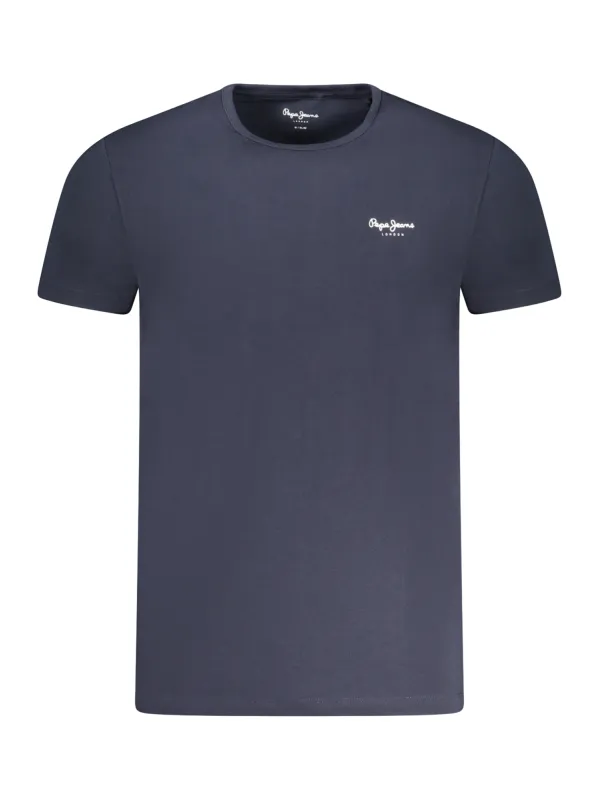 Pepe Jeans Herren KURZARM-T-SHIRT Blau | online kaufen
