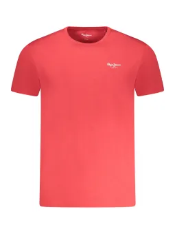 Pepe Jeans Herren KURZARM-T-SHIRT Rot | online kaufen