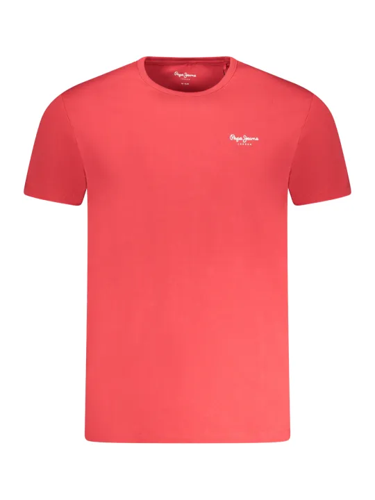 Pepe Jeans Herren KURZARM-T-SHIRT Rot | online kaufen