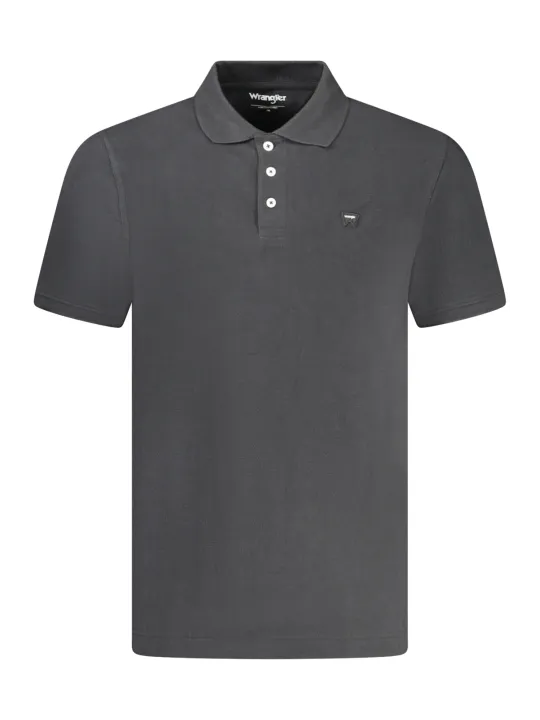 WRANGLER Herren KURZARM-POLOSHIRT Schwarz | online kaufen