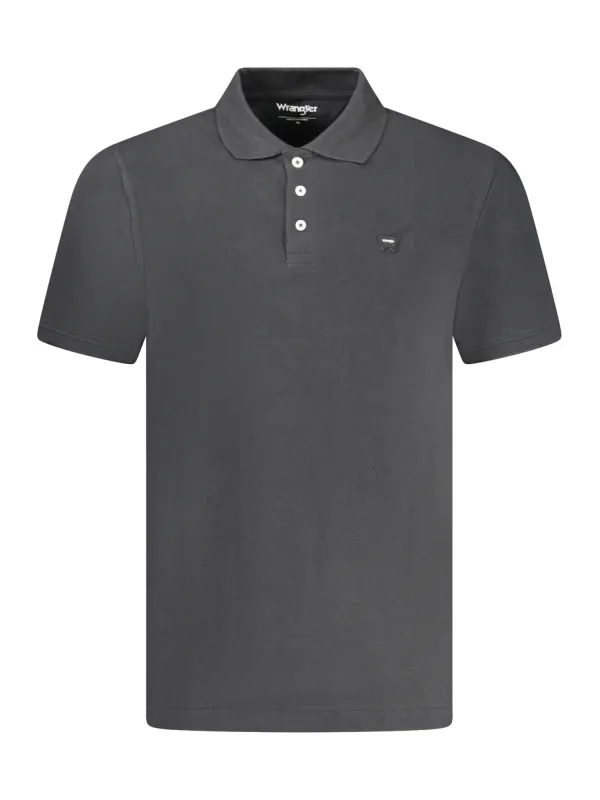 WRANGLER Herren KURZARM-POLOSHIRT Schwarz | online kaufen