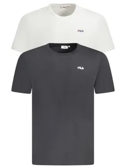 Fila Herren Kurzarm-T-Shirt Weiß mieten – Flex-Fashion Verleih