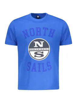 North Sails Herren KURZARM-T-SHIRT Blau | online kaufen