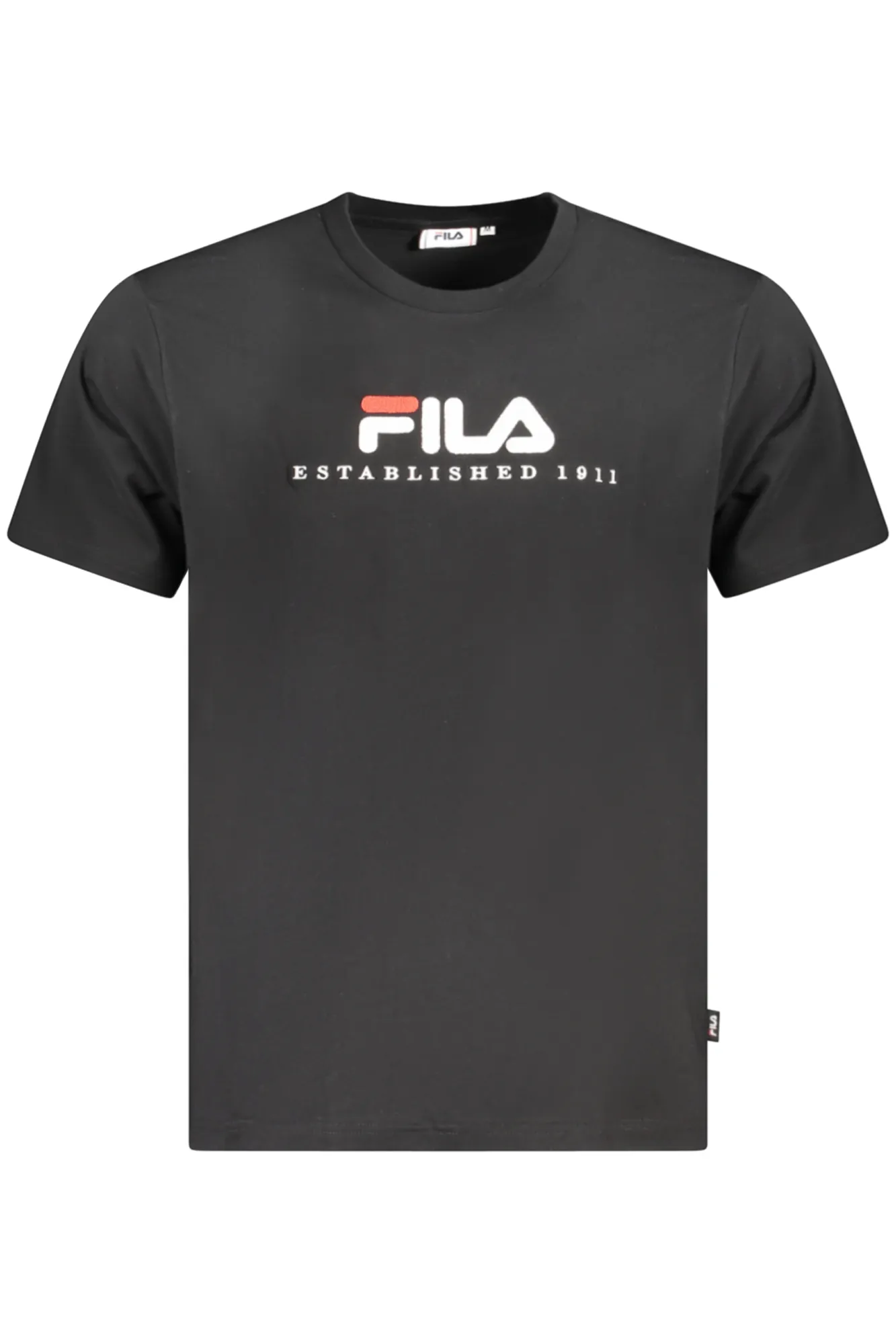Herren KURZARM-T-SHIRT Schwarz FAU0200_NE80010