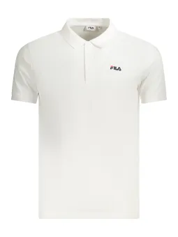 Fila Herren Poloshirt Weiß mieten – Flex-Fashion Verleih