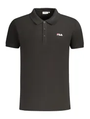 Fila Herren KURZARM-POLOSHIRT Schwarz | online kaufen